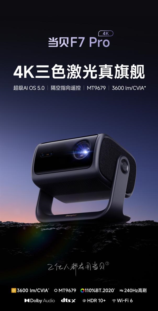 荐 当贝F7 Pro用科技风暴重塑投影行业格局j9九游会网址是什么2025年中高端投影仪推(图2)